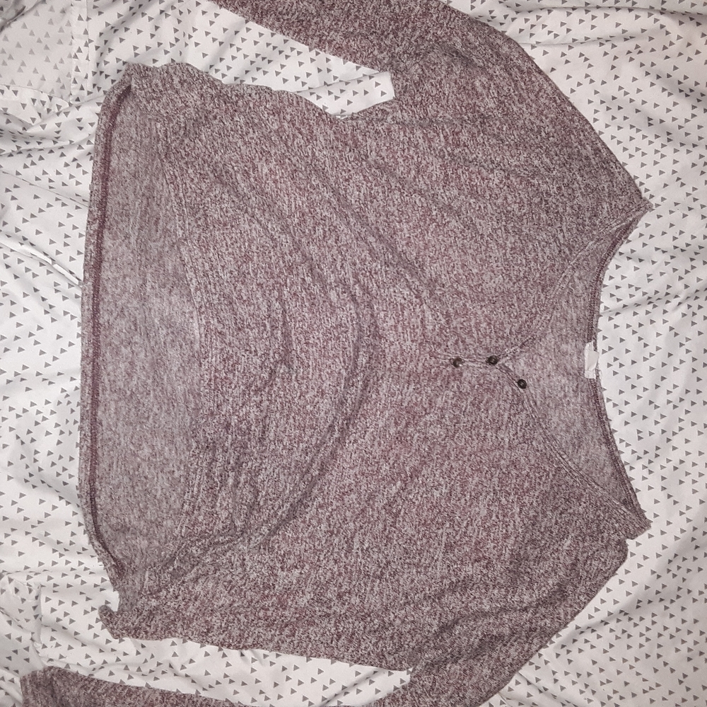 Long sleeve pink shirt